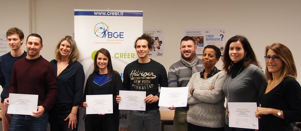 Cérémonie de remise des certifications 