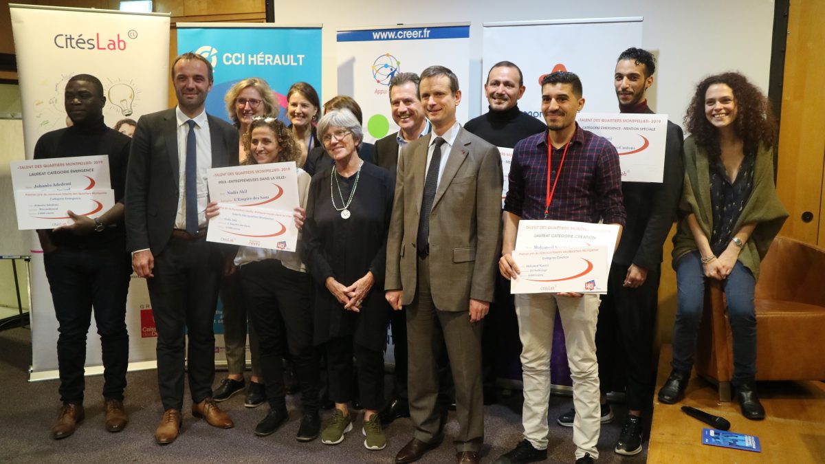 Photo groupe Talents des Quartiers Montpellier 2019