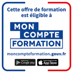 Logo Mon Compte Formation blanc