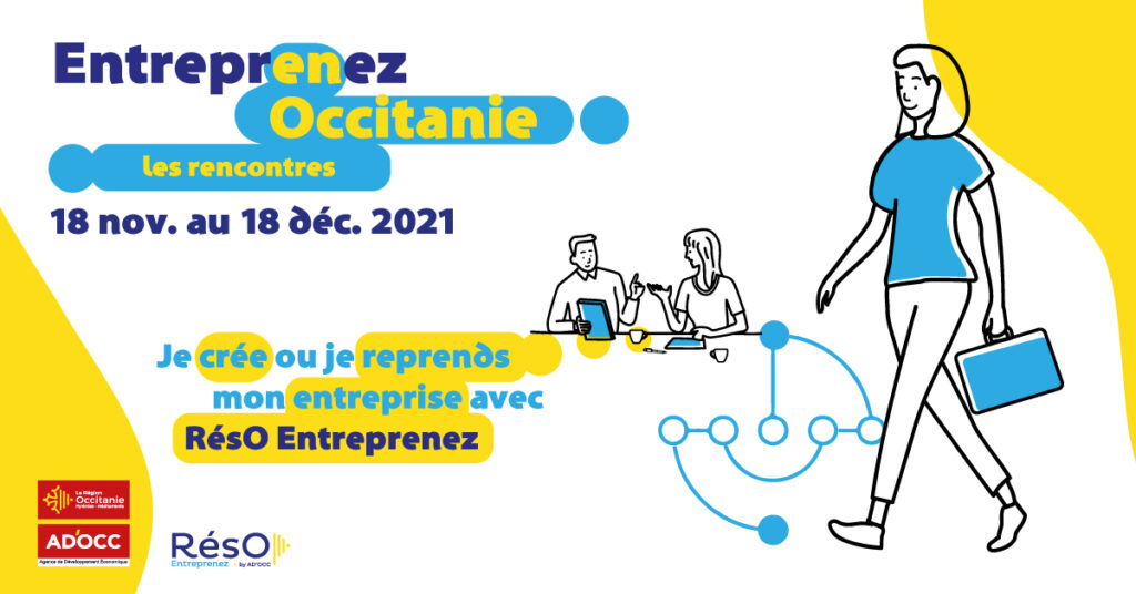 visuel entreprenez en Occitanie