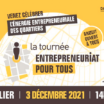 Visuel article sur tounrnée entrepreneuriat pour tous avec BGE Montpellier Coeur Herault