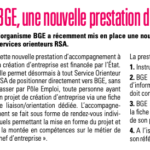 le petit journal de l'insertion avec BGE Lot-et-GAronne