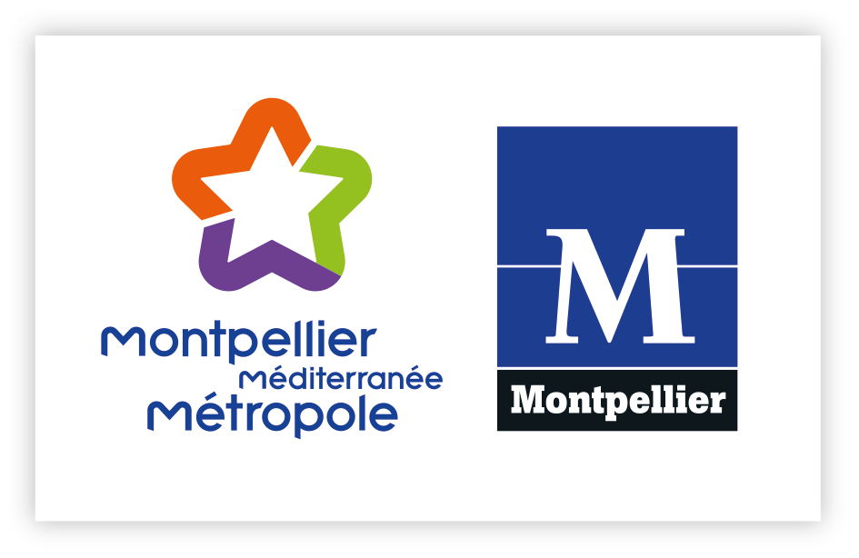 logo Montpellier metropôle et ville