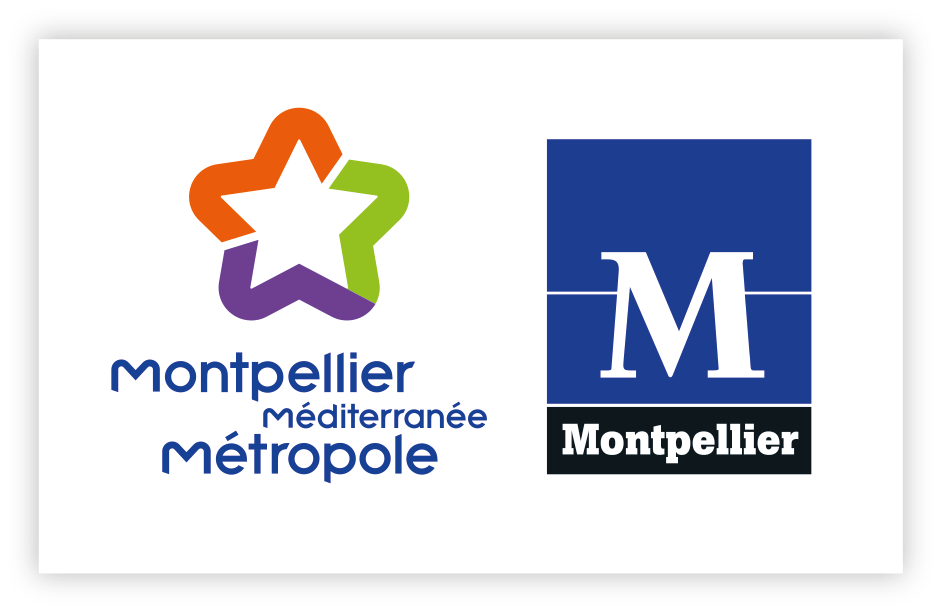 logo Montpellier metropôle et ville