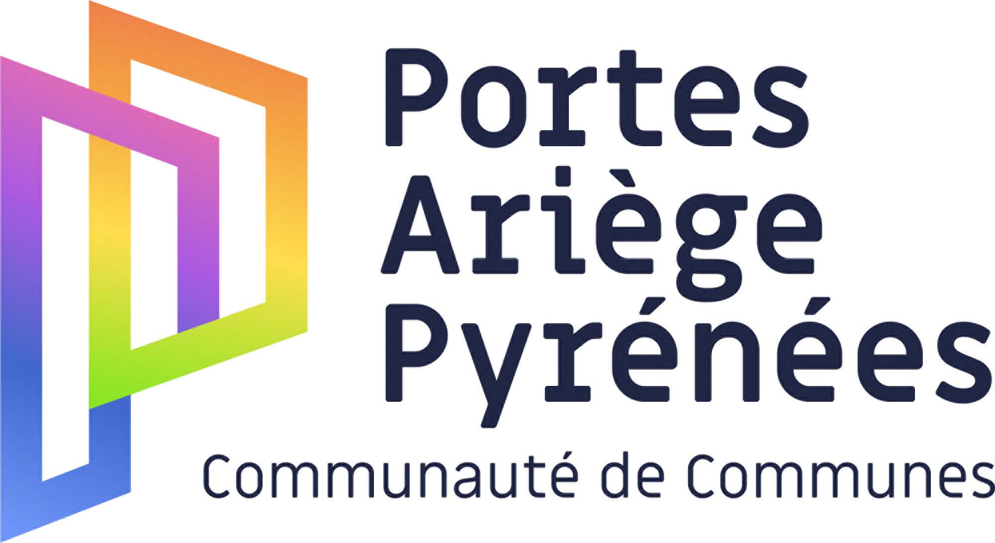 Logo - CC Portes Pyrénées Ariège - Partenaire BGE Sud-Ouest