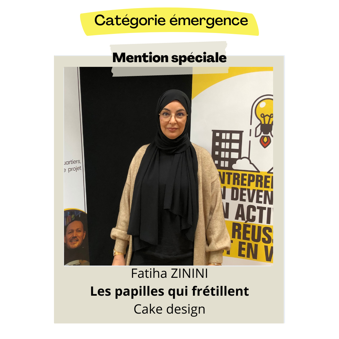 Les papilles qui frétillent -Fatiha ZININI - Lauréate Talents des Quart Montpellier émergence 2022 - BGE Sud-Ouest