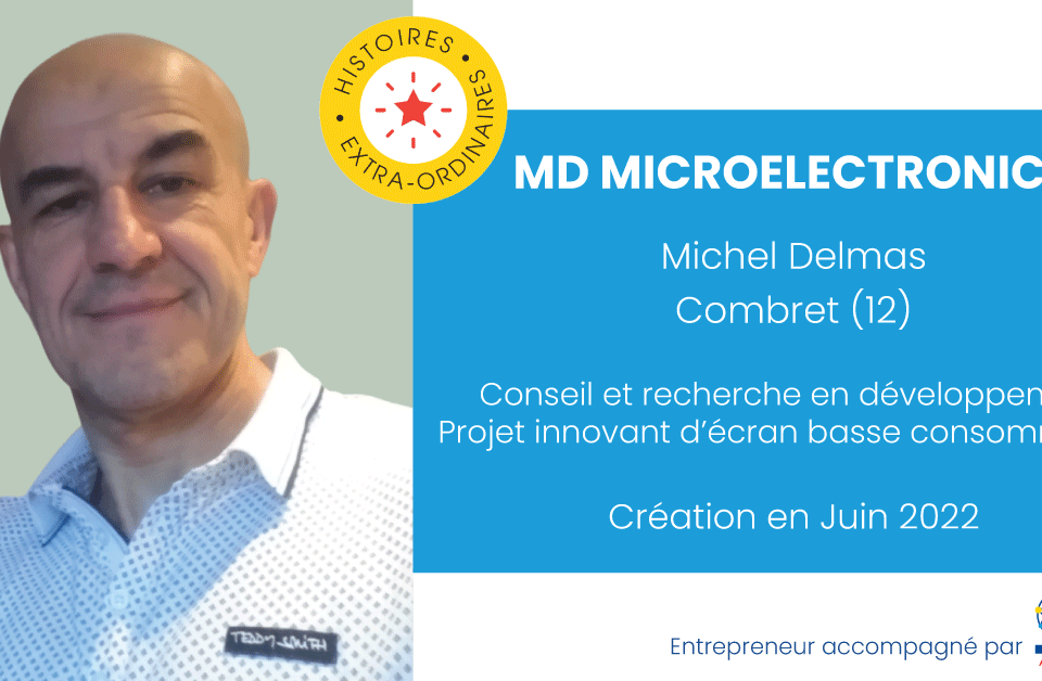 Image MD-Microelectronics - Michel Delmas Talent BGE