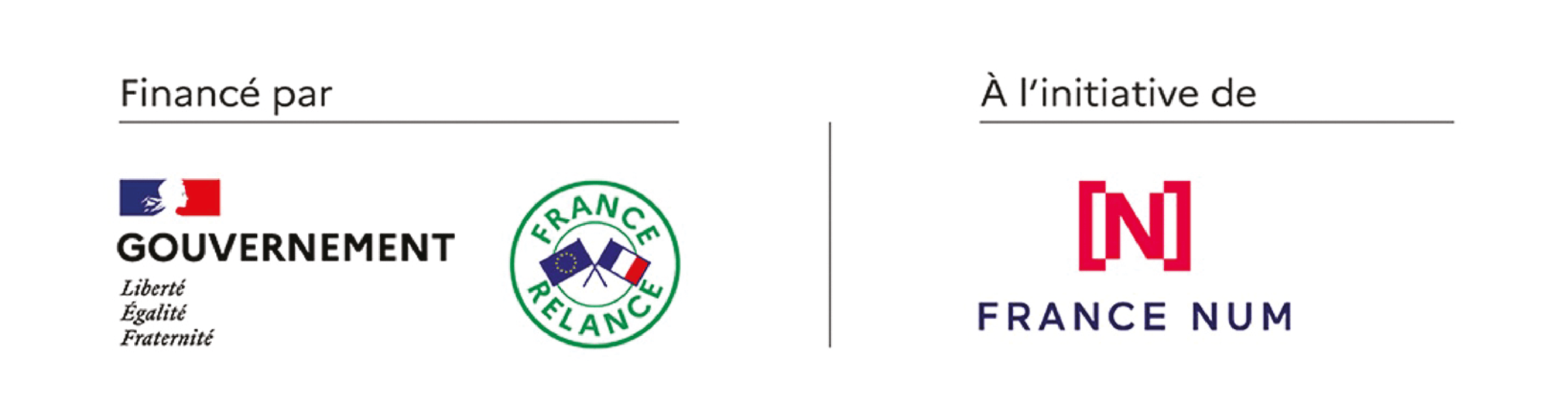 Logos Etat- France Num