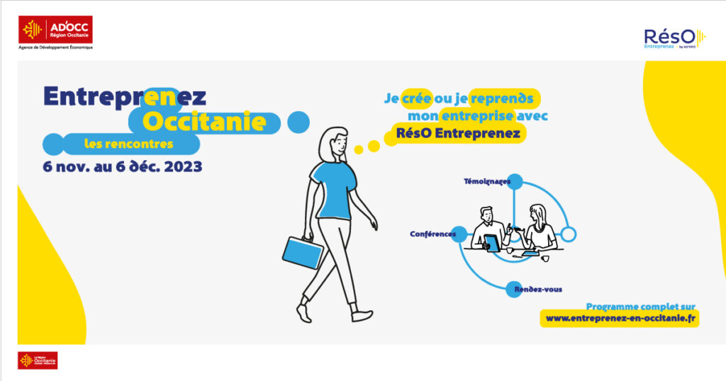 Renconttres Entreprenez en Occitanie - BGE Sud-Ouest