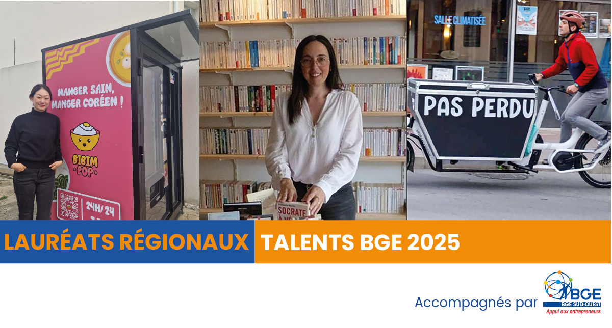 Lauréats régionaux - Talents BGE 2025