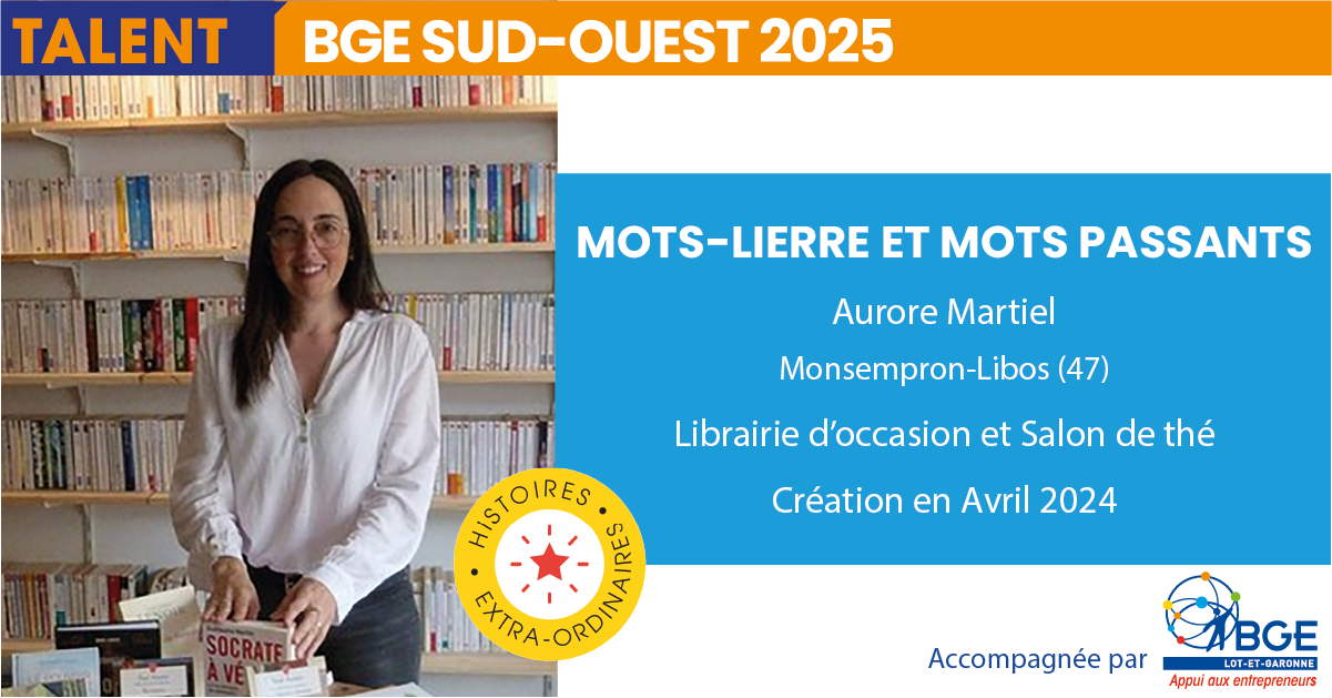 Créer une librairie en milieu rural - Aurore Martiel et Mots-Lierre et Mots passants